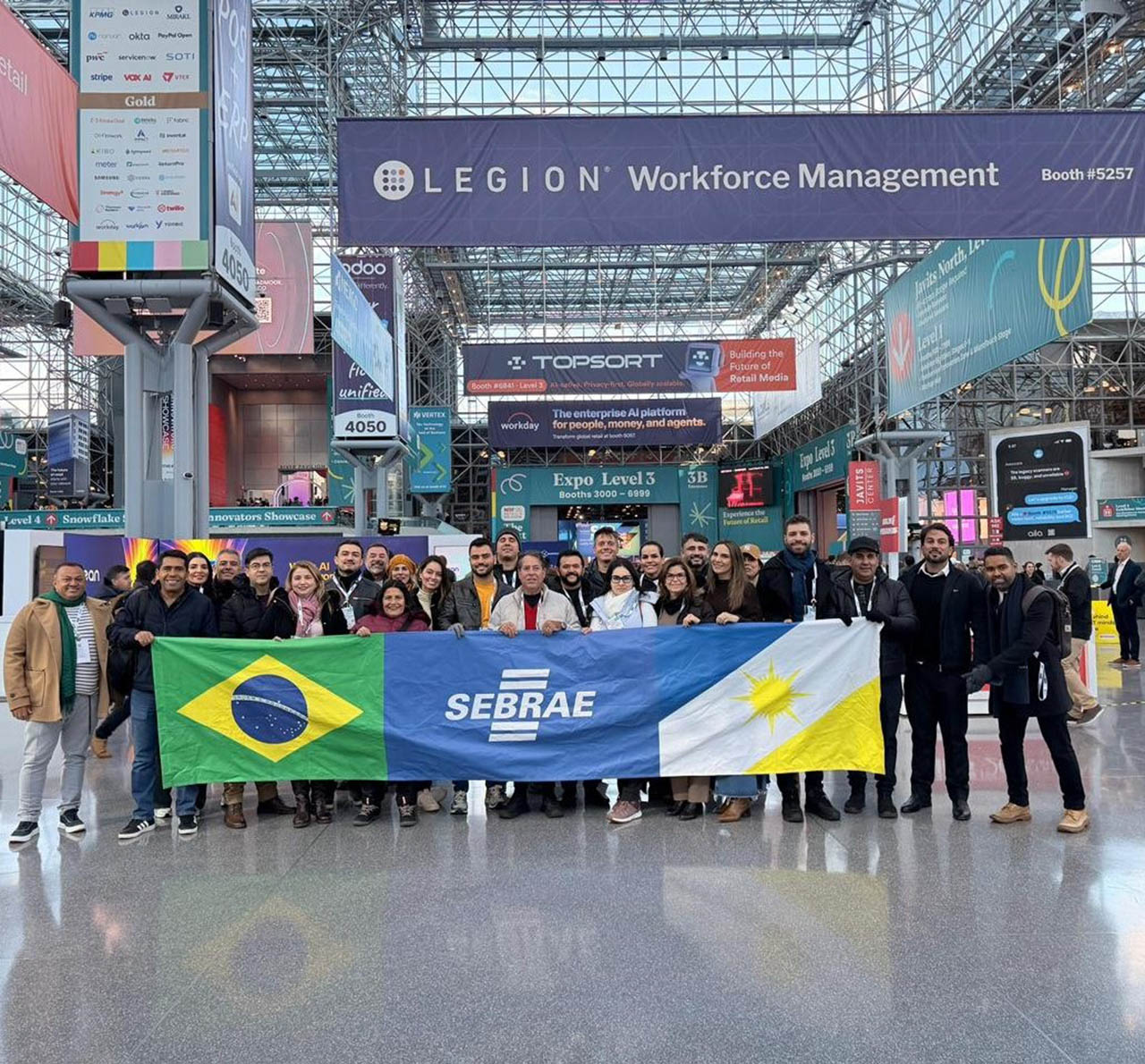 Empresários tocantinenses na NRF Retail’s Big Show 2026