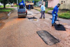 Prefeitura de Palmas realiza manutenção no Lago Sul, Jardim Taquari e Aurenys.
