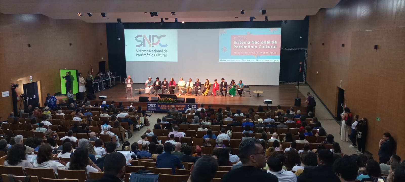 Representantes do Tocantins no 1º Fórum do Sistema Nacional de Patrimônio Cultural em Brasília